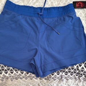 Vibrant Blue Women's Athletic Shorts
